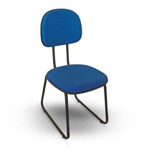 Cadeira Secretária Fixa Sky – Conforto e Design Profissional