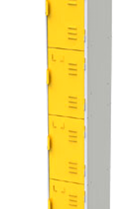 Locker GR 4 Portas Pequenas Colorido (GRP2/4)